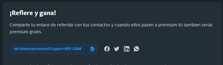 Refiere y gana