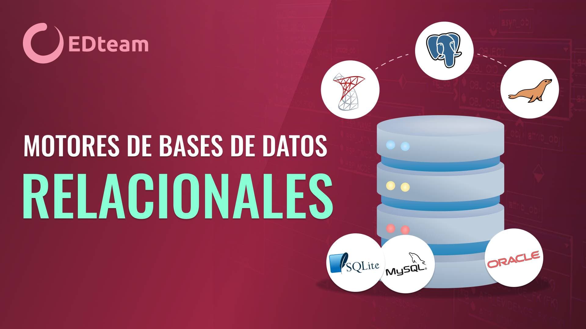 6 motores de bases de datos SQL