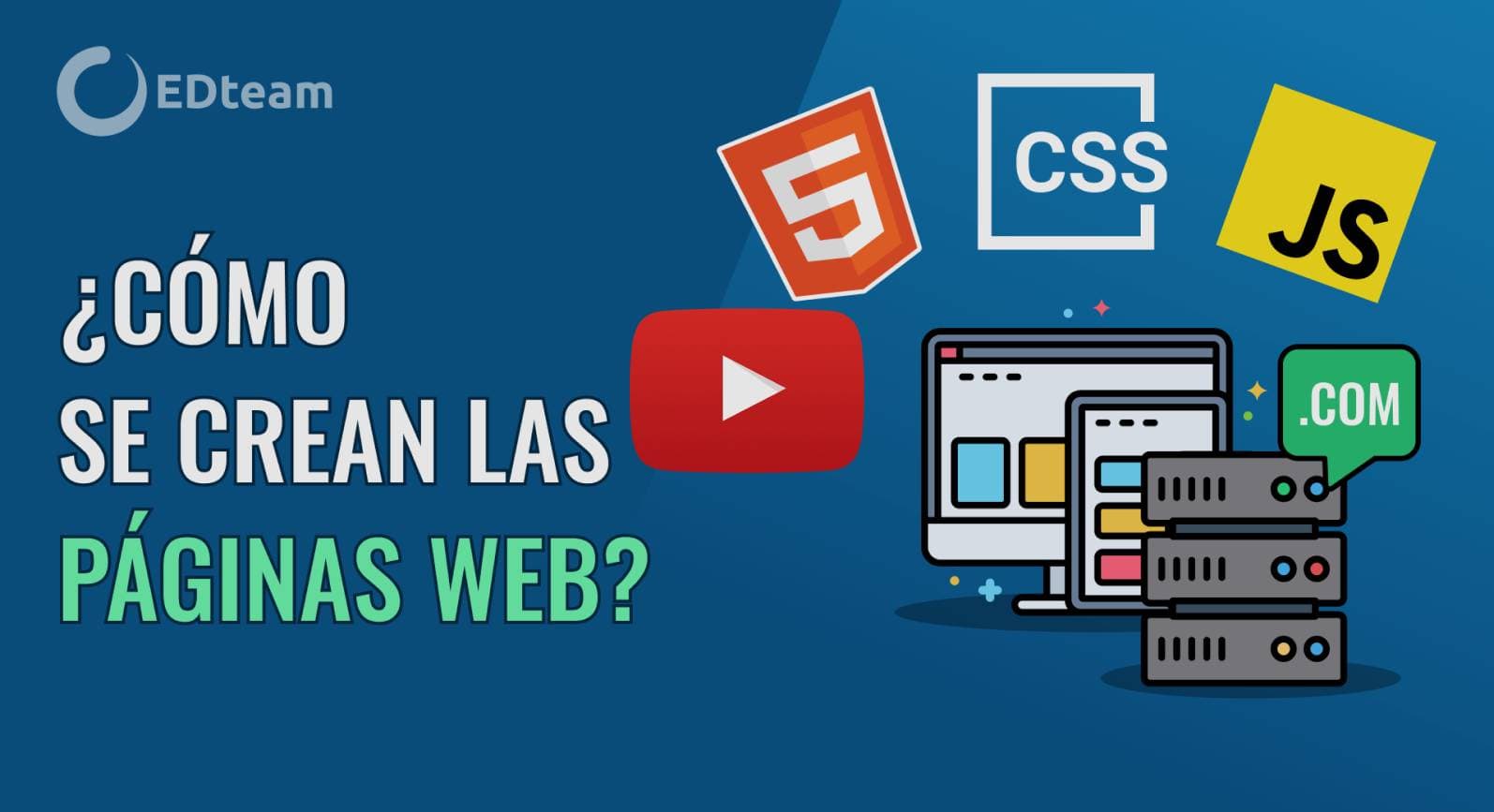 ¿Cómo se crean las páginas web? ¿Qué caminos existen?