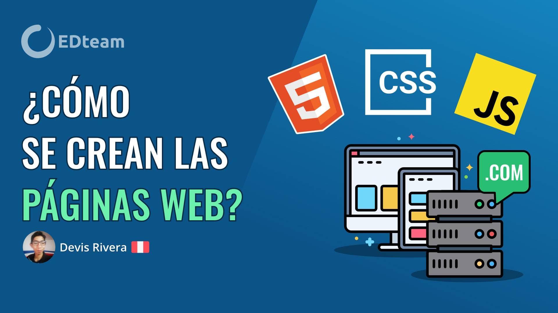 ¿Cómo se crea una pagina web? ¿Qué caminos existen?