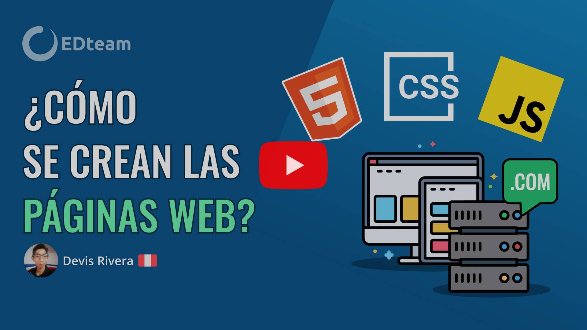 ¿Cómo se crea una pagina web? ¿Qué caminos existen?