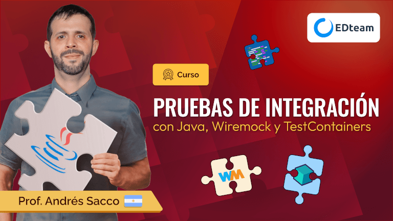 Poster de Pruebas de integración con Java (Wiremock y TestContainers)