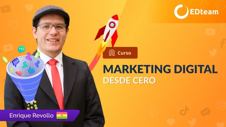 Poster de Marketing digital desde cero