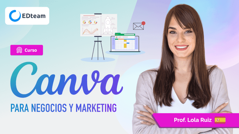 Poster de Canva para negocios y marketing digital