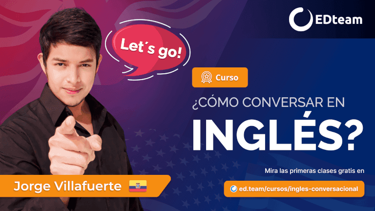 Poster de ¿Cómo conversar en inglés? 