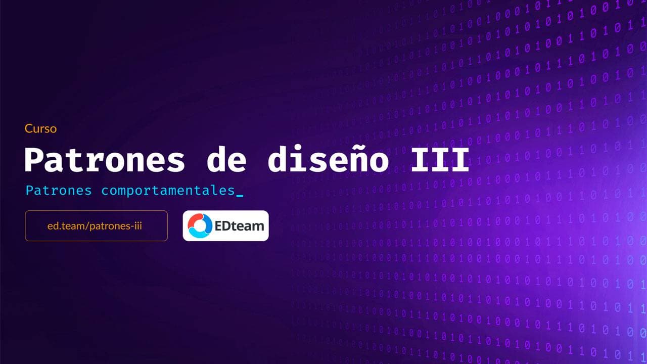 Patrones de diseño - Comportamiento