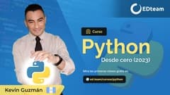 Poster de Python desde cero 2023 