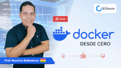Poster de Docker desde cero (2024)